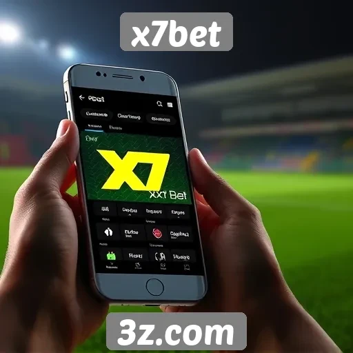Acesso móvel e aplicativo x7bet